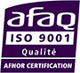 logo AFAQ iso 9001 qualité VEGENOV